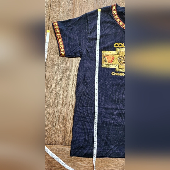 Ariari Sport brand Men's "Colombia" black and tribal souvenir t-shirt size M - Picture 5 of 6